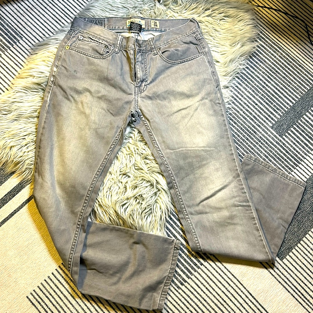 RSQ Grey Distressed Straight leg Slim Jeans